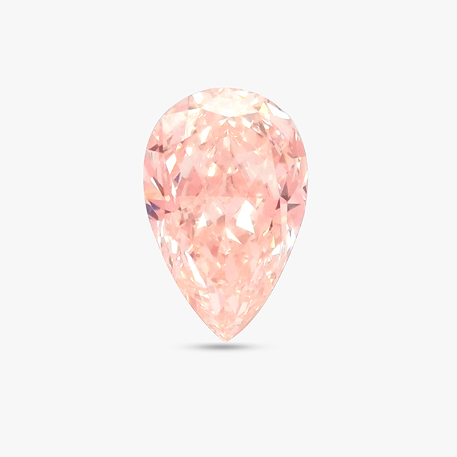 CVD Pink Droplet Diamond