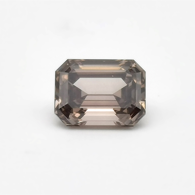 CVD drak champagne colored diamond