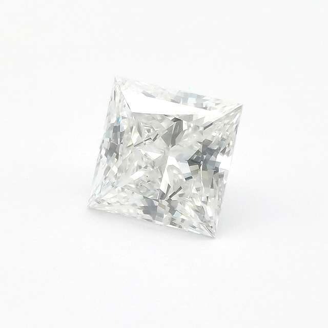 CVD white prince cut diamond 