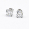 Four-claw Diamond Earrings/earrings