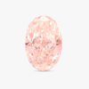 CVD Pink Oval Diamond