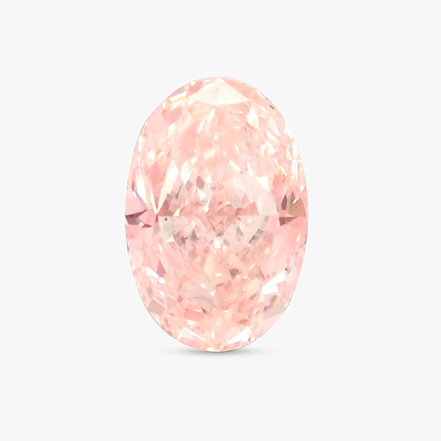 CVD Pink Oval Diamond
