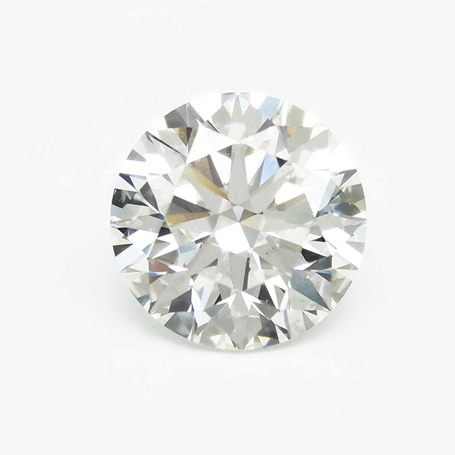 CVD round brilliant diamond