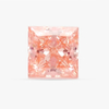 CVD Pink Princess Cut Diamond