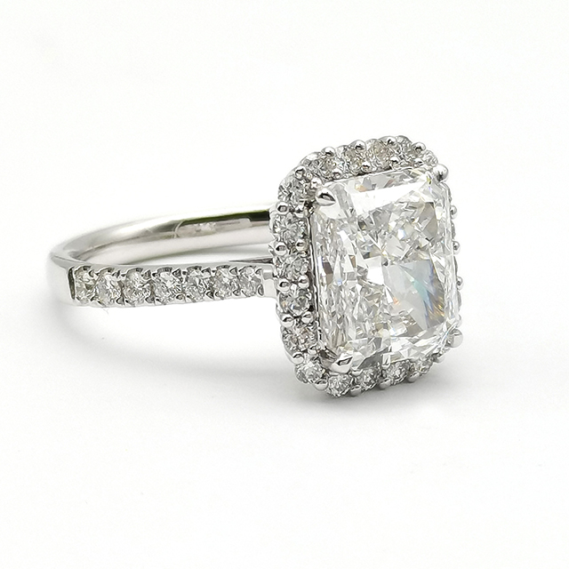 Radian Set Diamond Ring