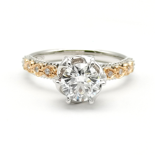 6-claw Round Diamond Ring
