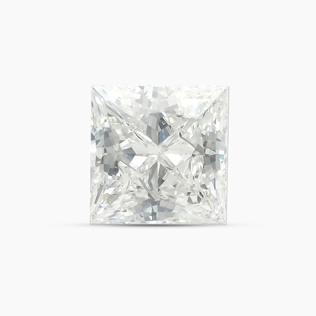 CVD white prince cut diamond 