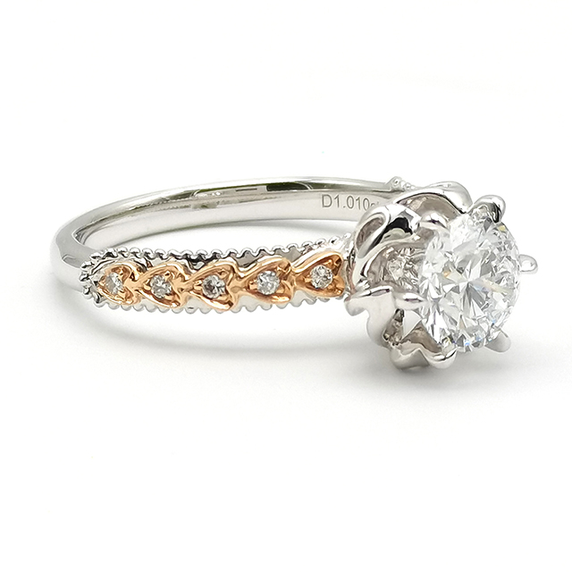 6-claw Round Diamond Ring
