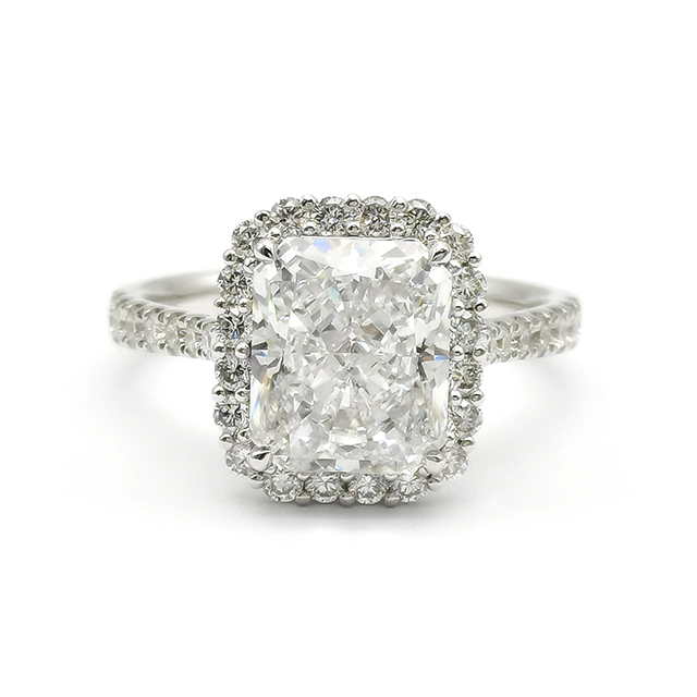 Radian Set Diamond Ring