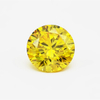 CVD Yellow Round Diamond