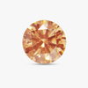 CVD Orange Round Diamond