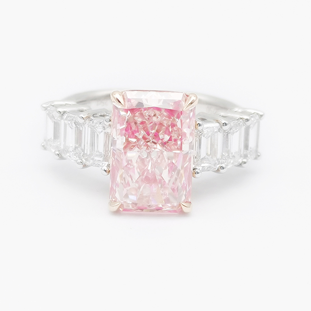 Pink Radeen Diamond Ring