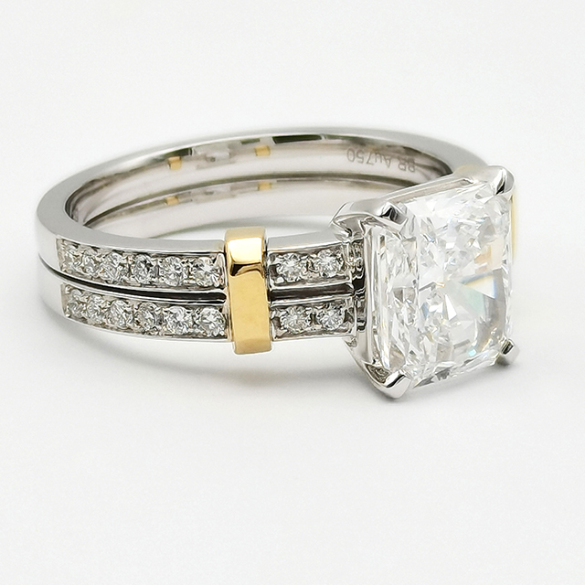 Radian Diamond Men's Ring