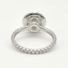 Round Diamond Inlaid Ring