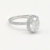 Oval Shaped Diamond Ring