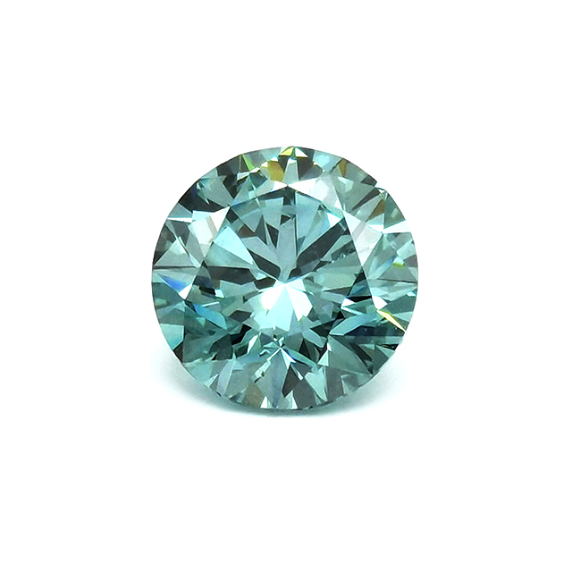Blue Round Diamond