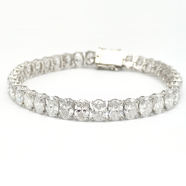 Multiple Oval Diamond Bracelets
