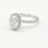 Oval Shaped Diamond Ring